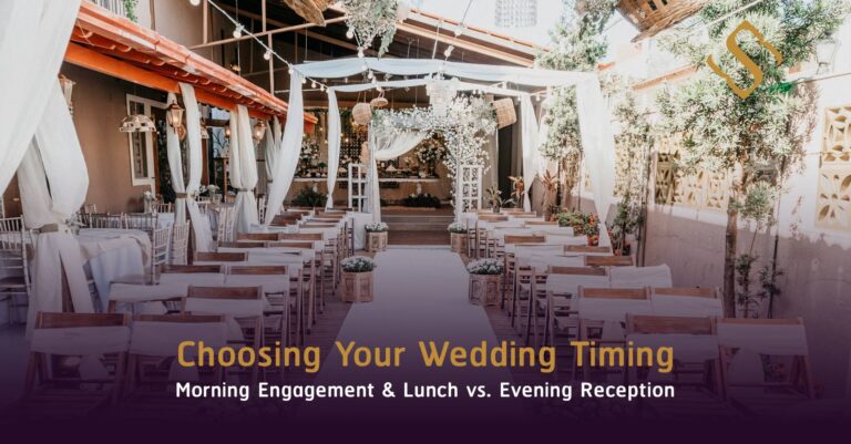 Choosing Your Wedding Timing_ Morning Engagement & Lunch vs. Evening Reception